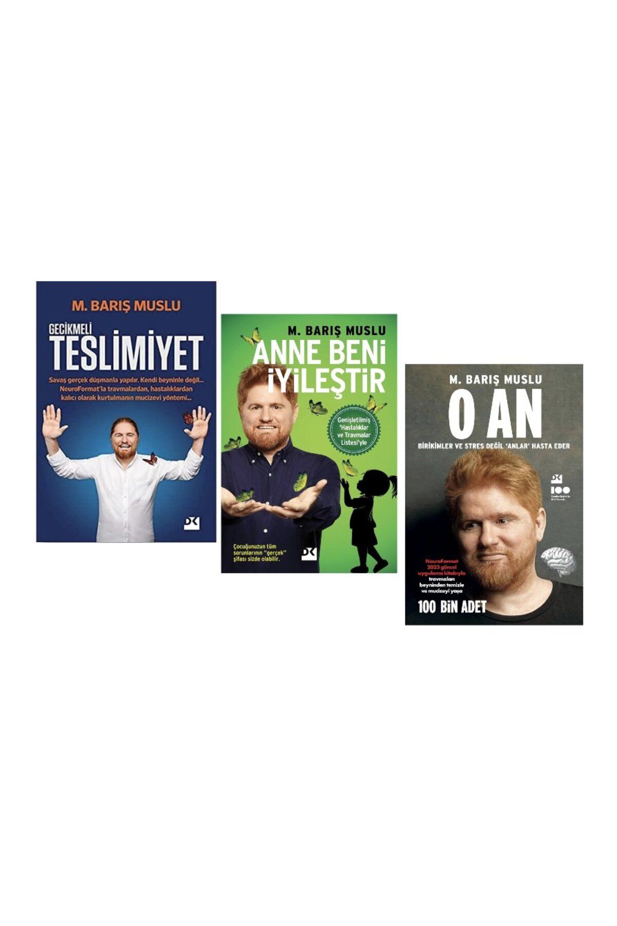 Can Yayınları TESLIMIYET + ANNE BENI IYILESTIR + O AN =3 SET