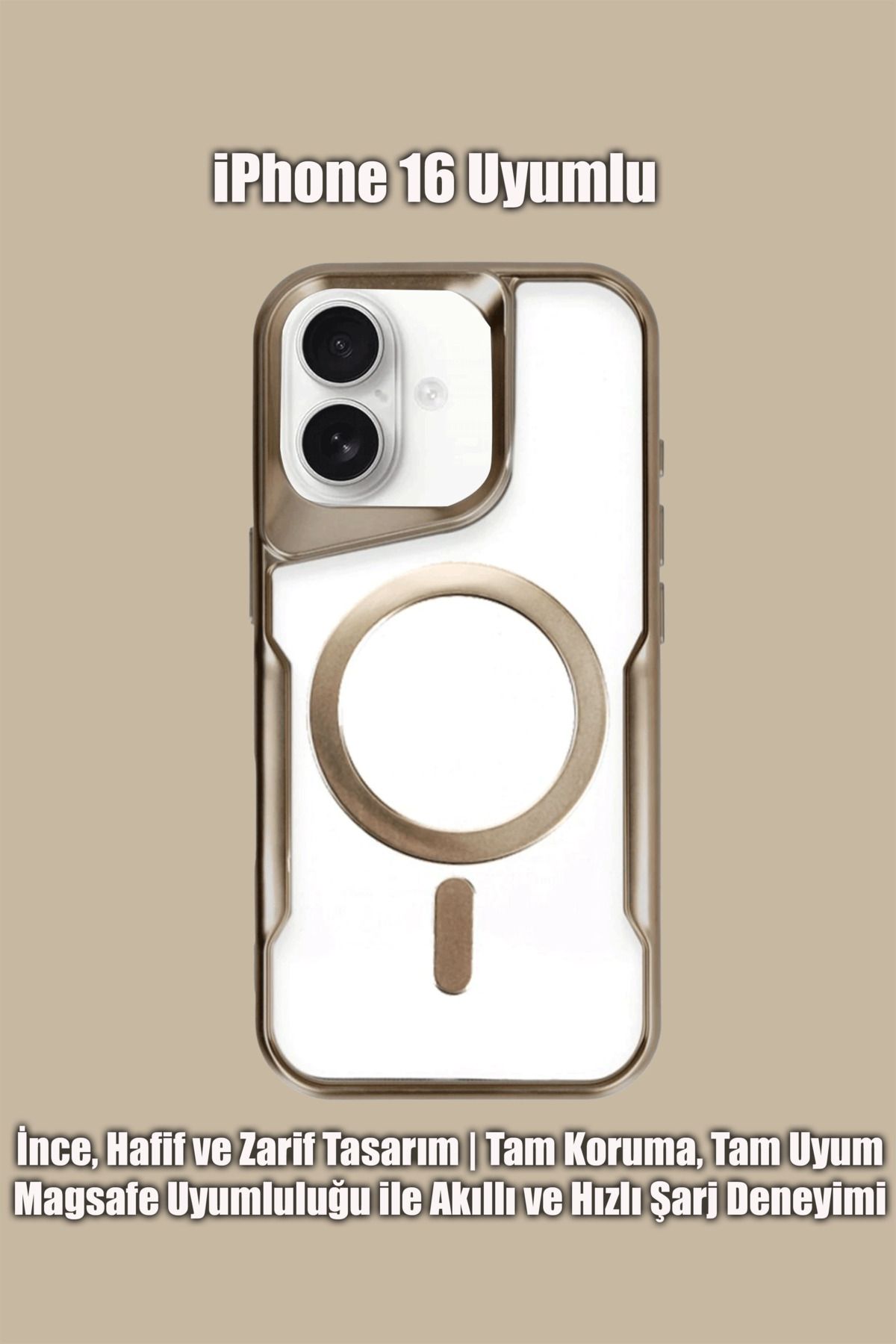 mobrika iPhone 16 Uyumlu Boyi Magsafe Destekli Silikon Telefon Kılıfı