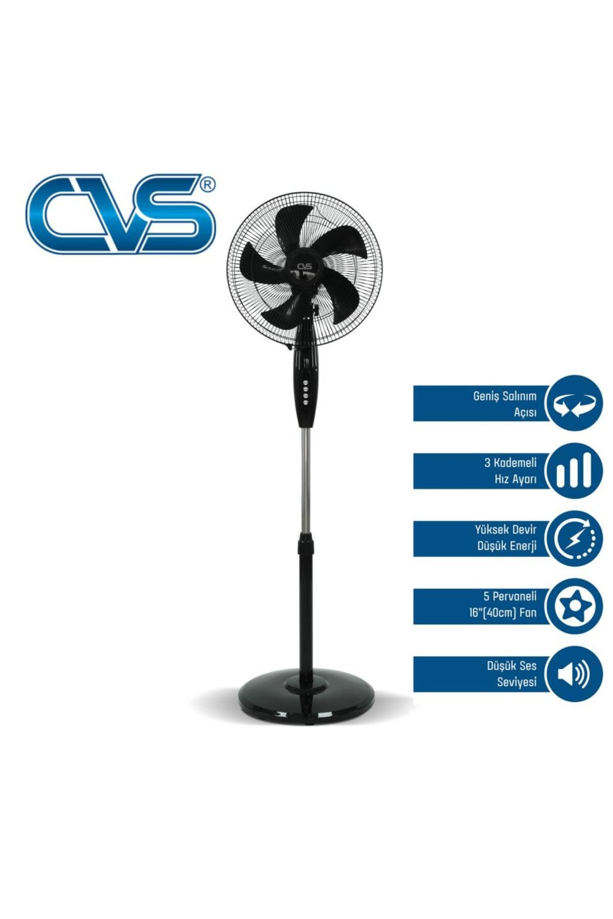 CVS DN 91035 16'' 55 Watt Ayaklı Vantilatör