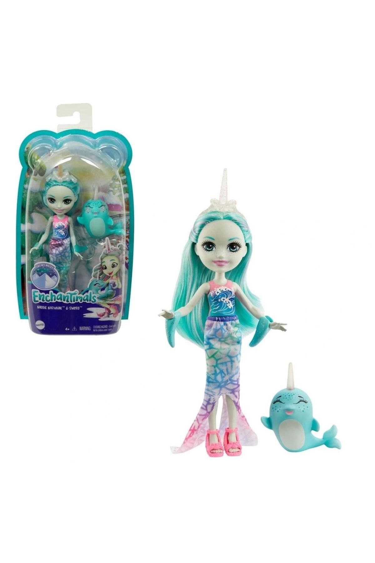 Eng FNH22 Enchantimals Popüler Karakter Bebekler / +4 yaş