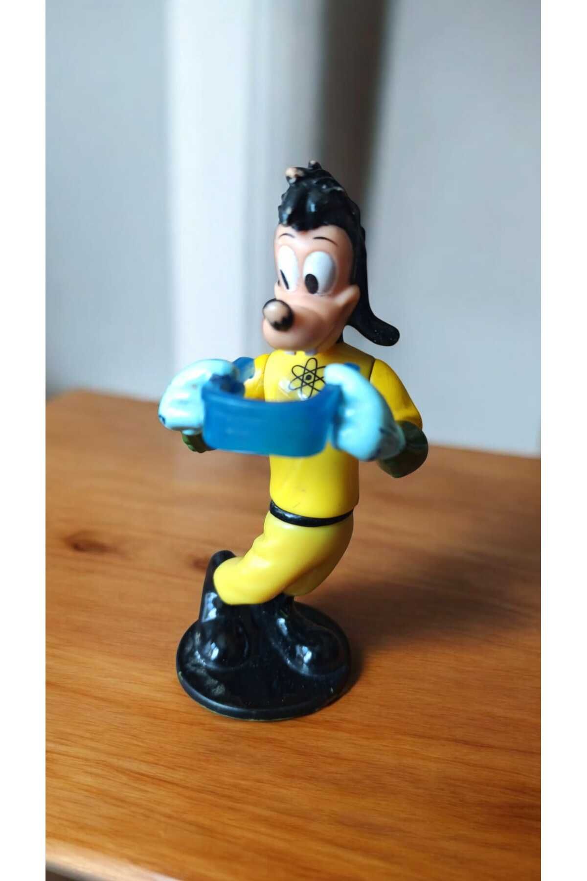 Hureggo vintage mıckey mouse orijinal goofy figür & 11 cm