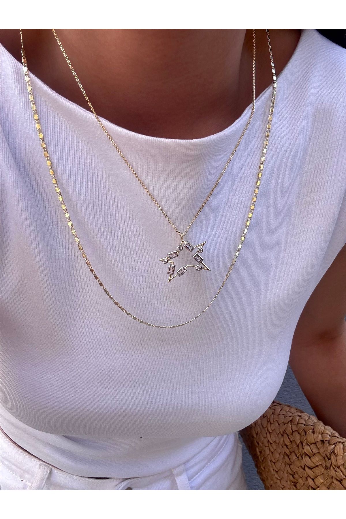 Butik Xp Yıldız Kolye kombin