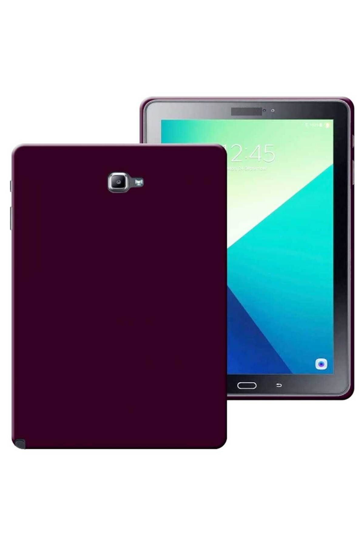 Tekamo Samsung Galaxy Tab A S Pen SM P580 Uyumlu Rubber Yıkanabilir Silikon Kılıf