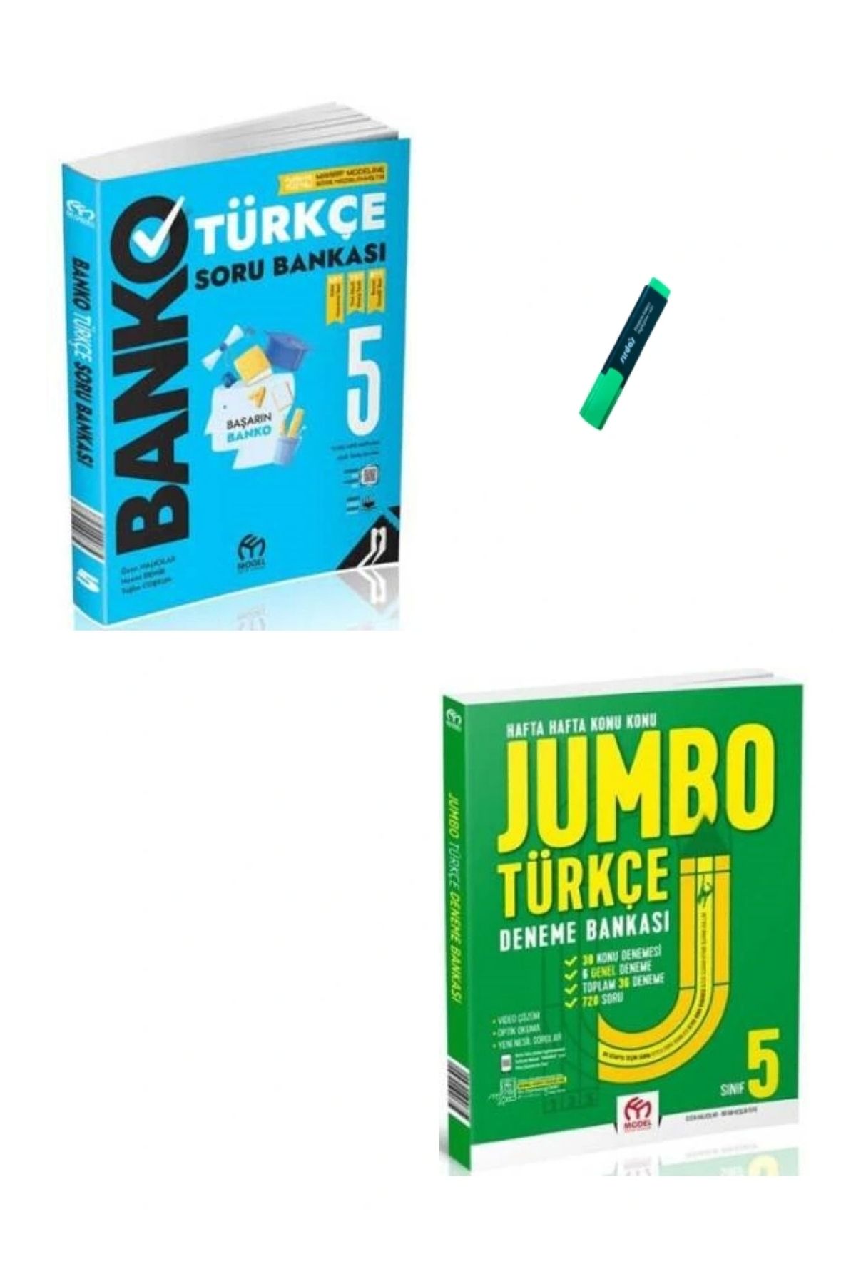 Model Eğitim Yayınları 5. Sınıf Türkçe Banko Soru Bankası ve Jumbo Deneme