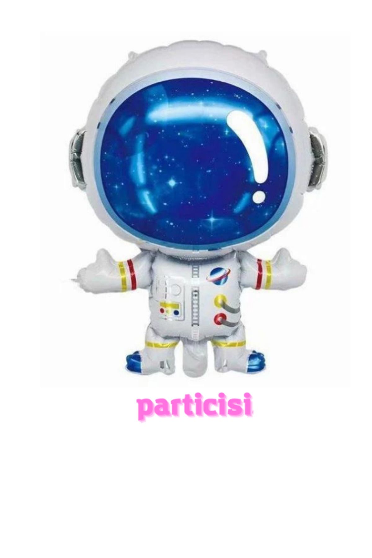 DOĞA PARTİ EVİ Doğum Günü Parti Malzemeleri Uzay Temalı Astronot Folyo Balon