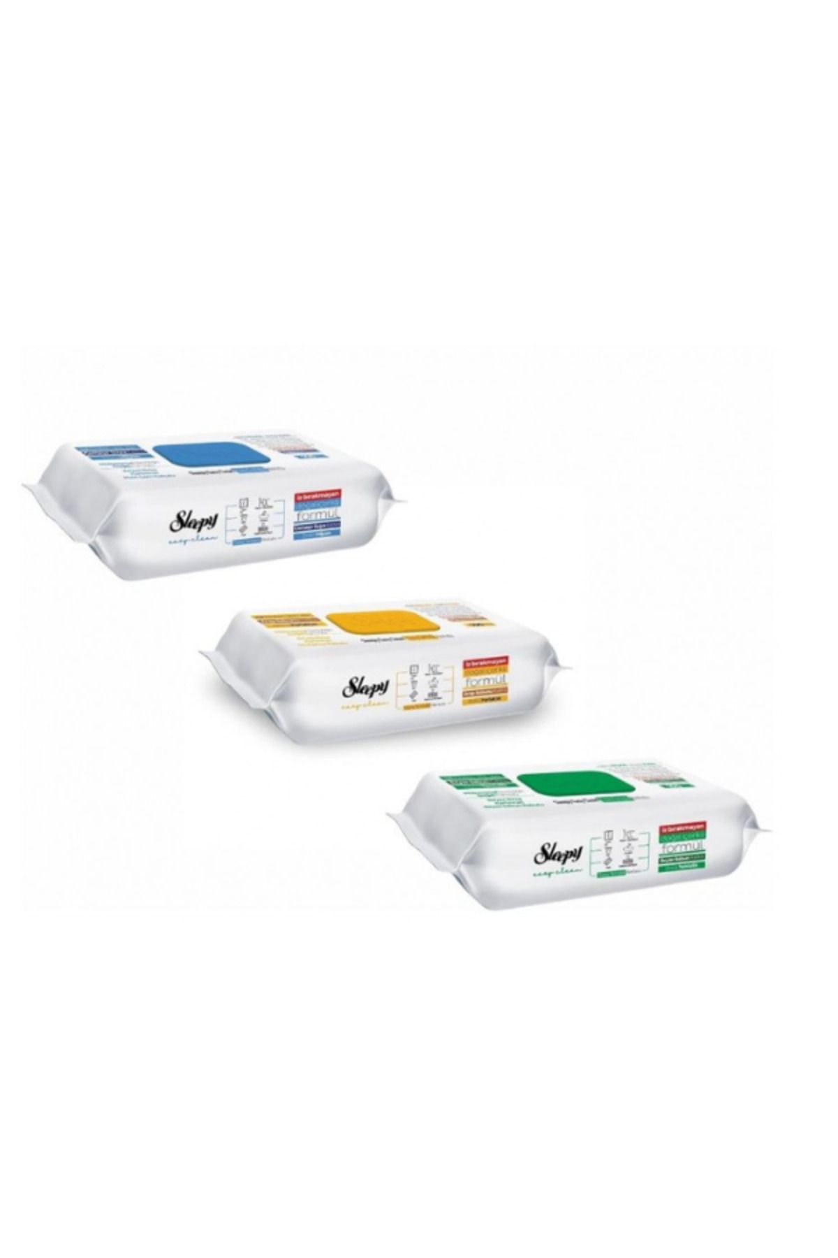 Sleepy Pachet - 3 X Servetele Umede Sleepy Easy Clean Multisuprafete, 100 Buc,300 Buc - One Size