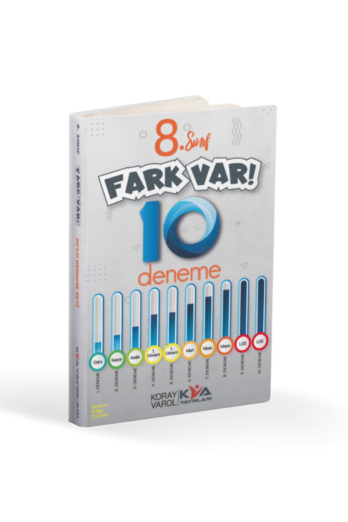 Kva Yayınları 2025 LGS 8. SINIF LİSEYE GİRİŞ SINAVI 10'LU DENEME SETİ 8 SINIF SON TEKRAR DENEMELERİ YENİ NESİL