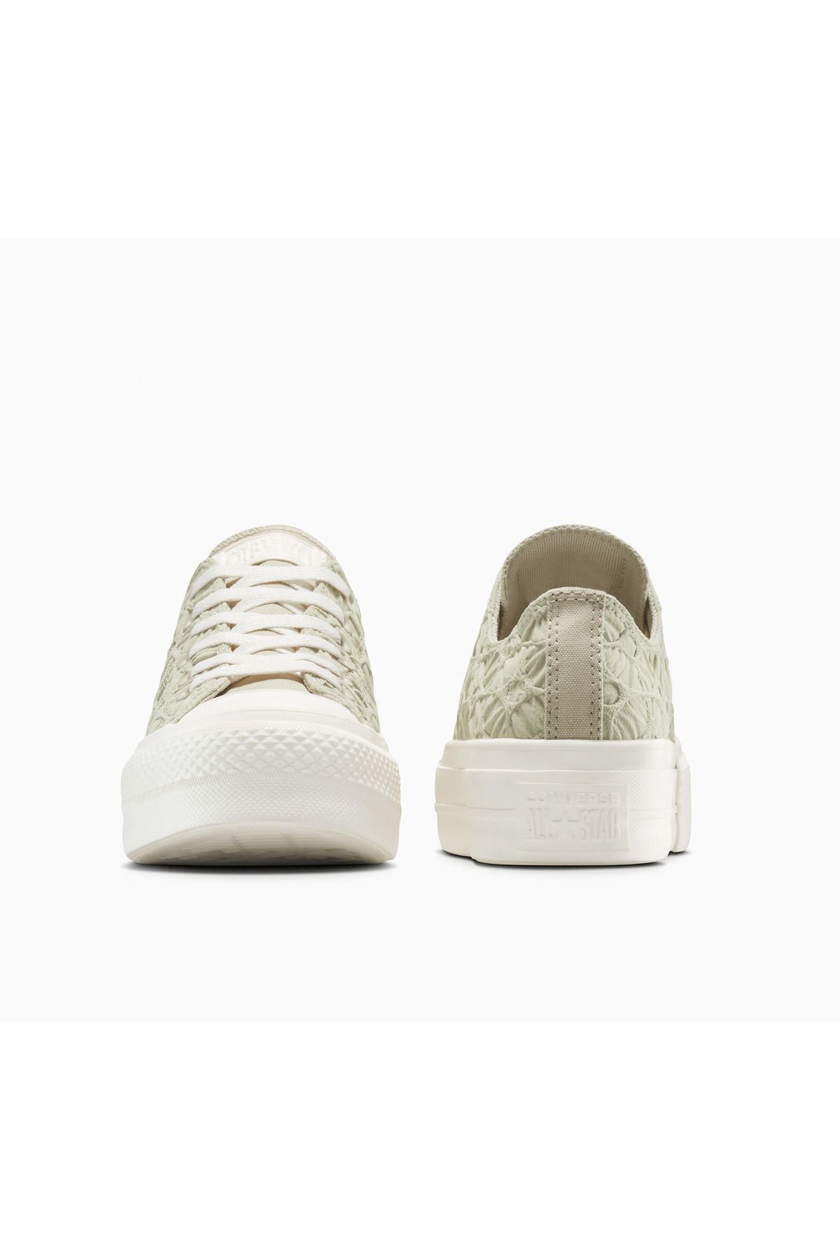 converse-Tenisky Converse Chuck Taylor All Star Lift Platform s texturovaným materiálem, šedé, unisex 7