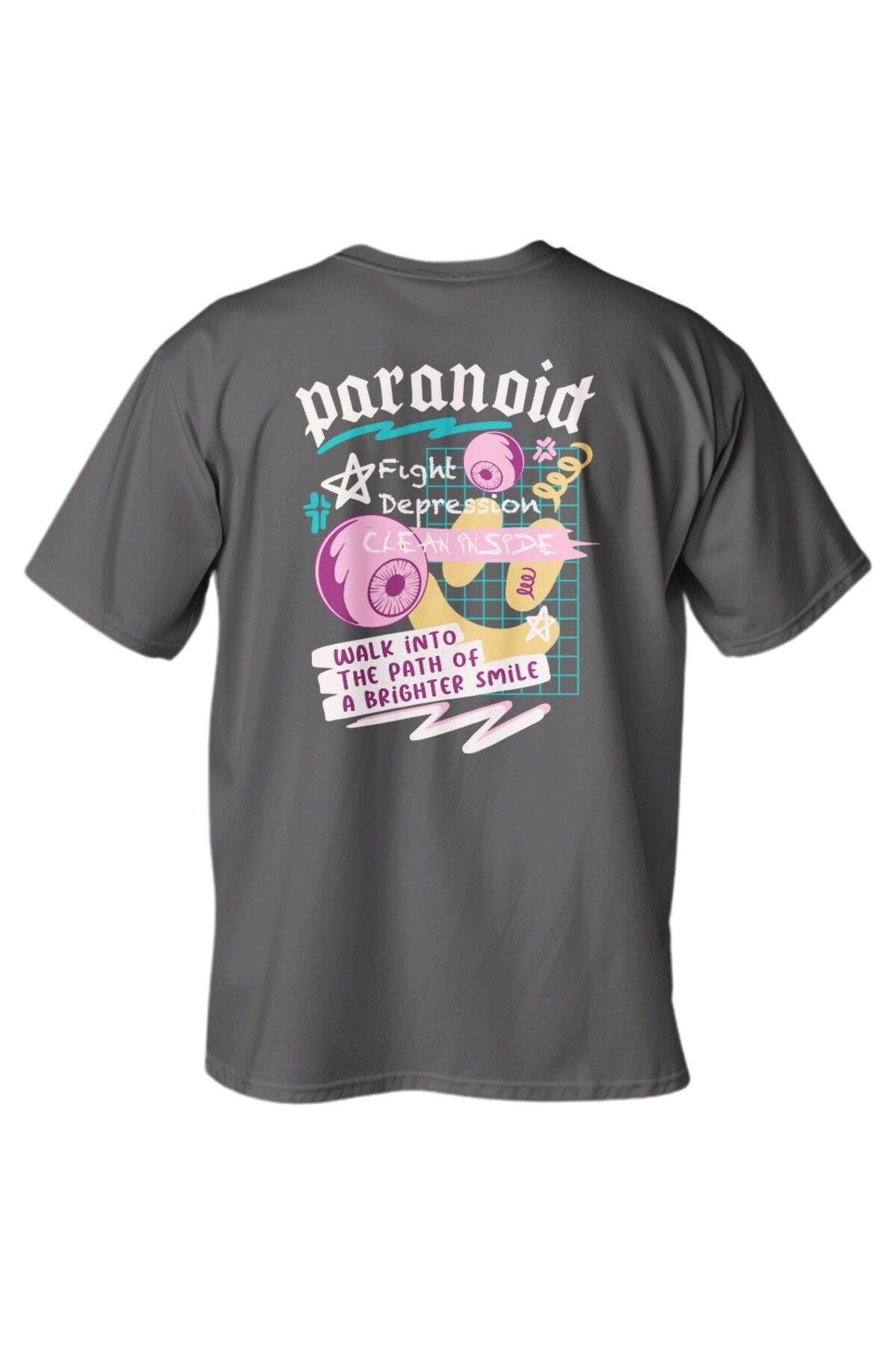 LUMARTA Regular Paranoid Baskılı T-Shirt