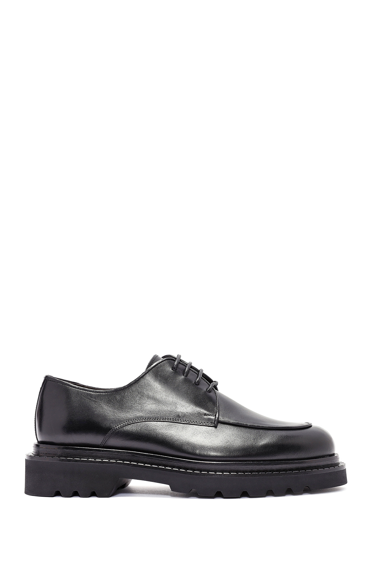Derimod-Men's Black Lace-Up Leather Casual Shoes 24Wfd 602518 1