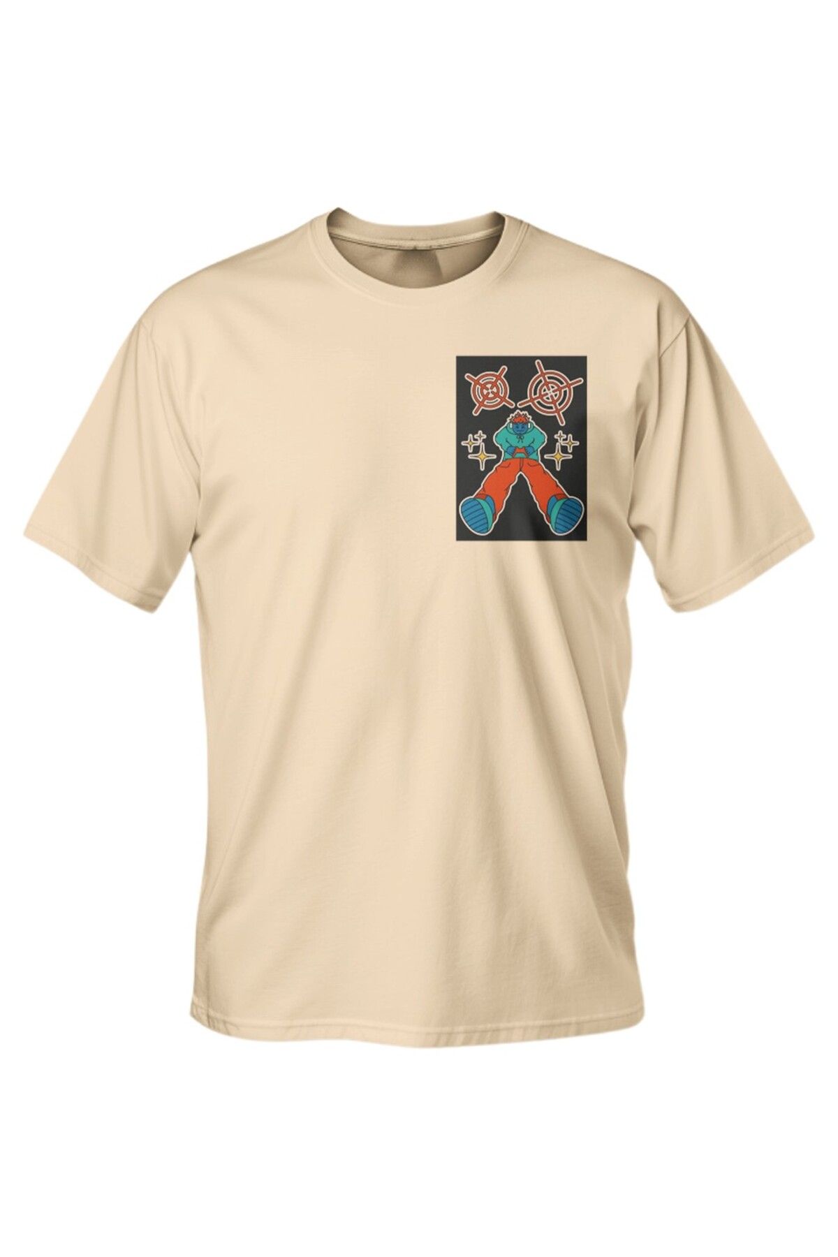 LUMARTA Regular Street Game Baskılı T-Shirt