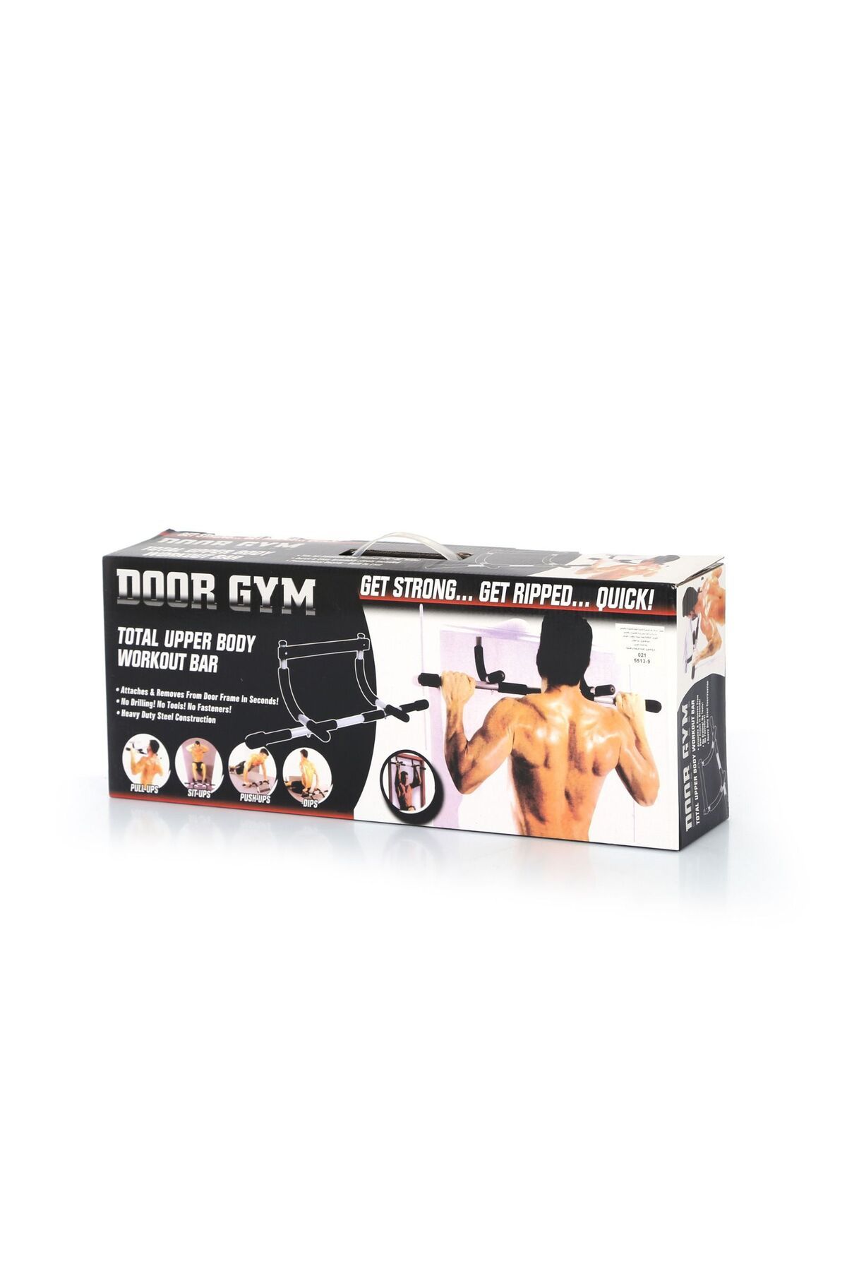 x1marka Üst Vücut Egzersiz Barı (Door Gym - Total Upper Body Workout Bar) Şınav Barfiks Mekik Aleti