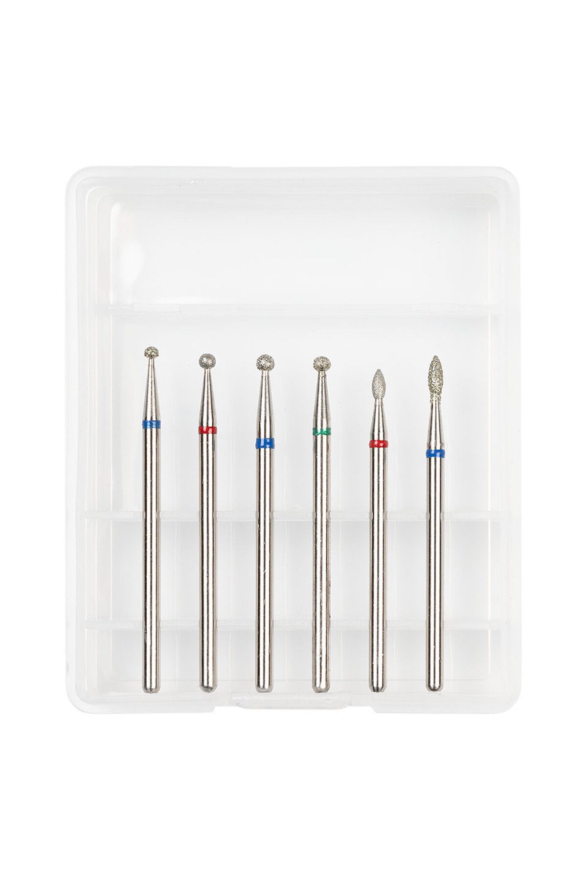 LUXORISE Burghie Pentru Unghii #12, Set De 6 Bucăți - One Size