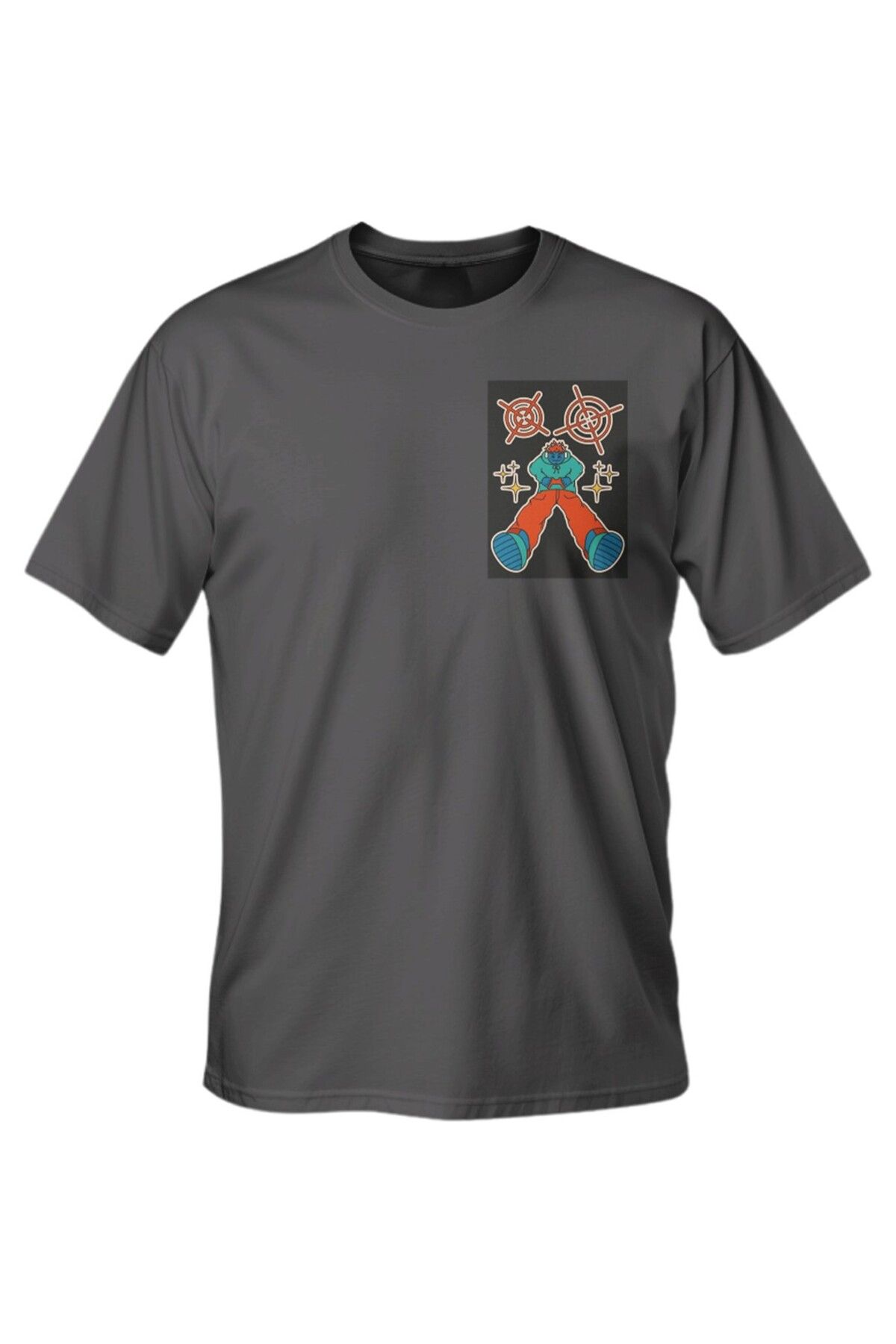 LUMARTA Regular Street Game Baskılı T-Shirt