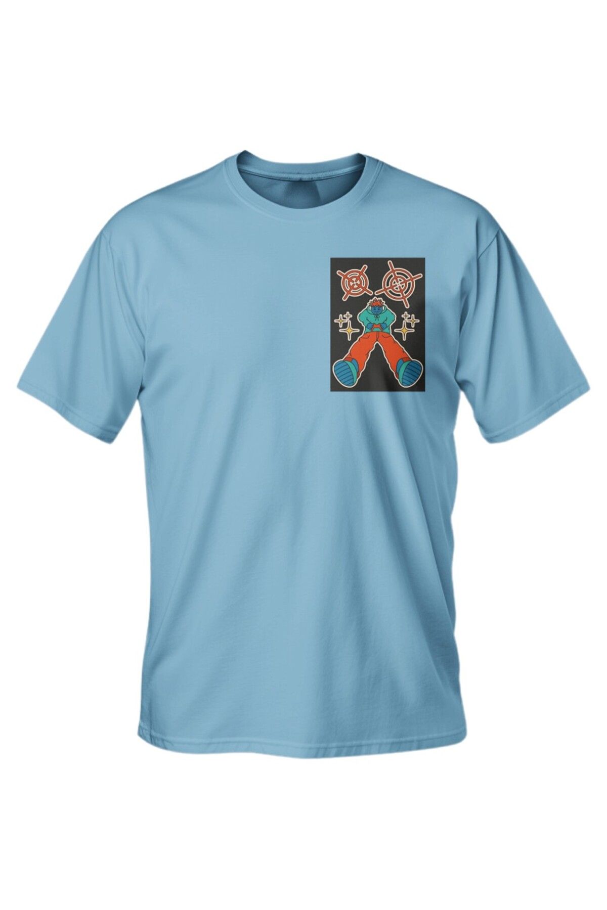 LUMARTA Regular Street Game Baskılı T-Shirt