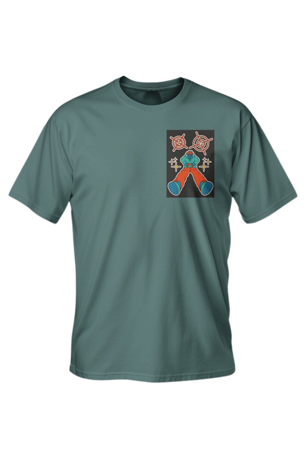 LUMARTA Regular Street Game Baskılı T-Shirt
