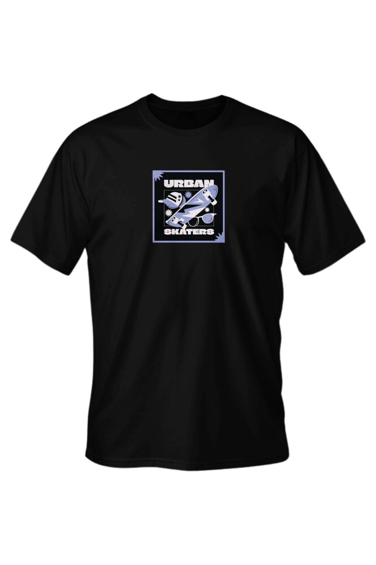 LUMARTA Regular Urban Skaters Baskılı T-Shirt