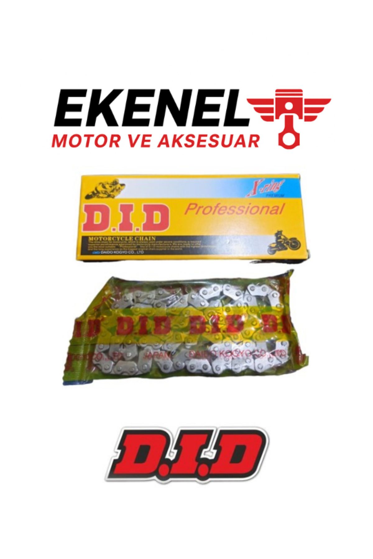 OEM Honda CBF150 Eksantrik Zinciri D.I.D | Yüksek Kaliteli Zincir