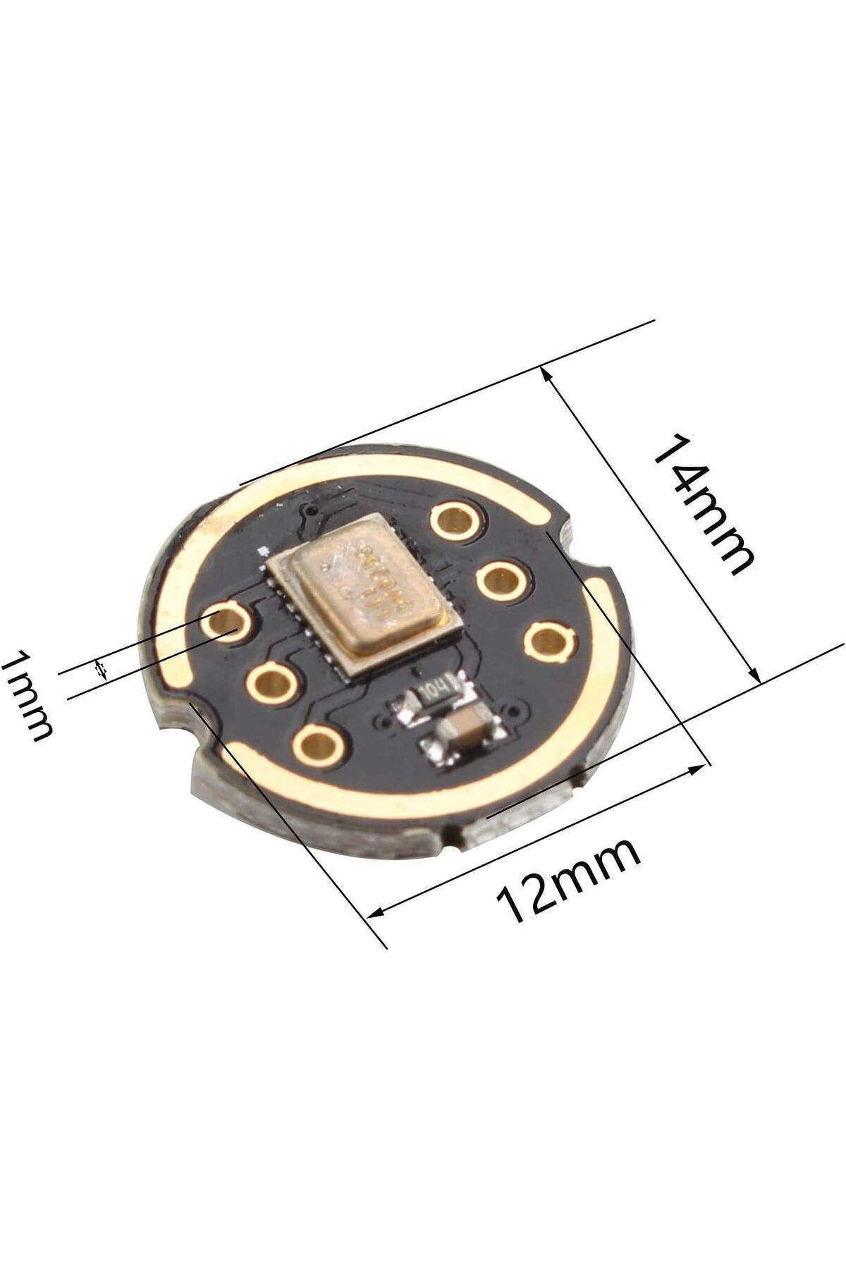 HALJIA-Halia Omnidirectional Microphone Module With I2s Interface Inmp441 High Resolution Mems Low Power 7