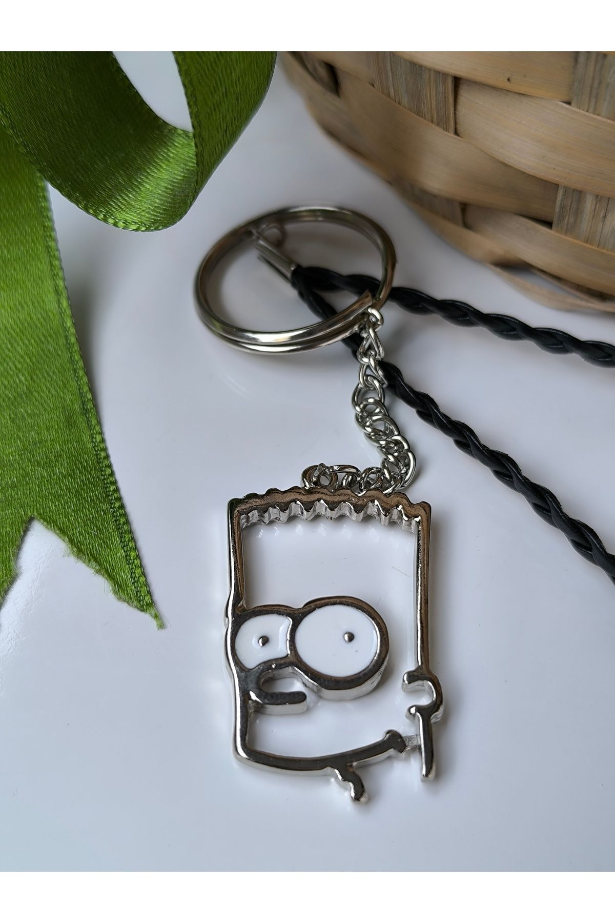 Esey Dizayn Bart Simpson Anahtarlık