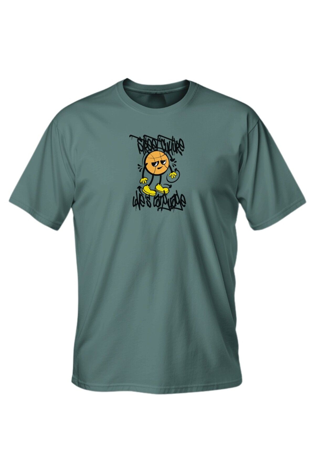 LUMARTA Regular Street Culture Baskılı T-Shirt