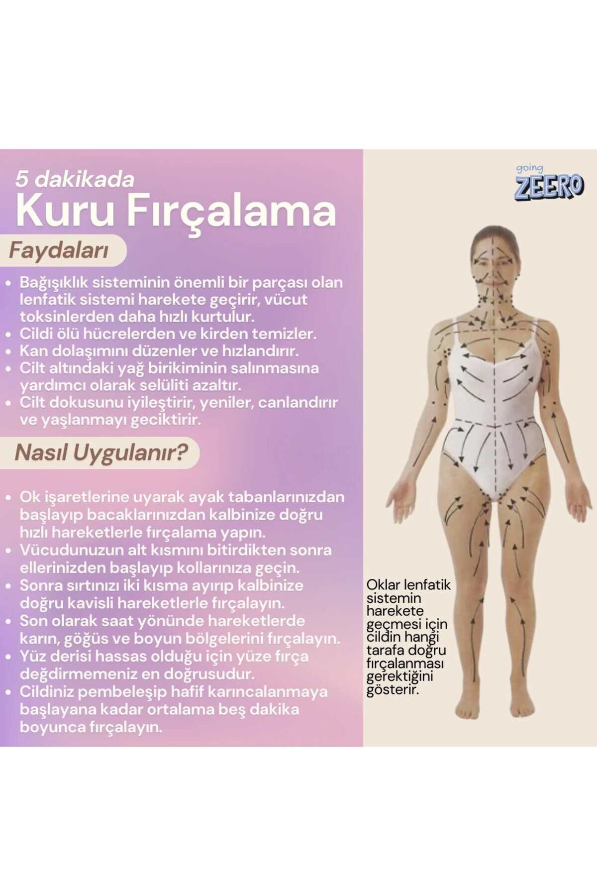 Doğal Vegan Vücut Fırçası (SERT) - Kuru Fırçalama — Vegan Fırça — تصویر 3 از 4