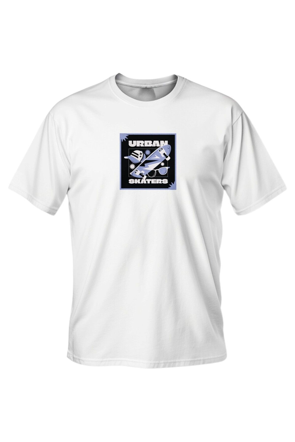 LUMARTA Regular Urban Skaters Baskılı T-Shirt