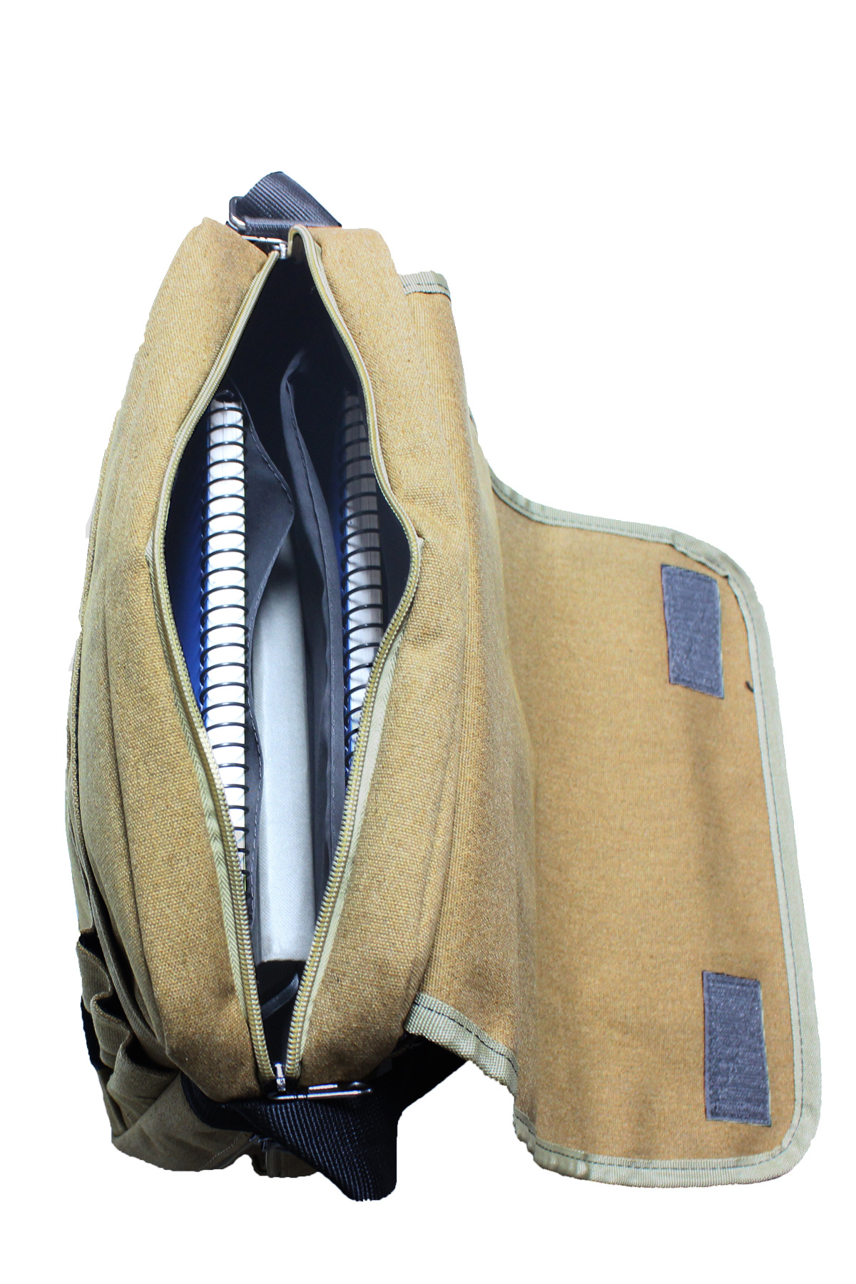 Strong-UNISEX Καμβάς τσάντα Messenger με λουράκι Τσάντα ώμου Σχολική τσάντα φυσούνα Διαγώνια τσάντα PST01 7