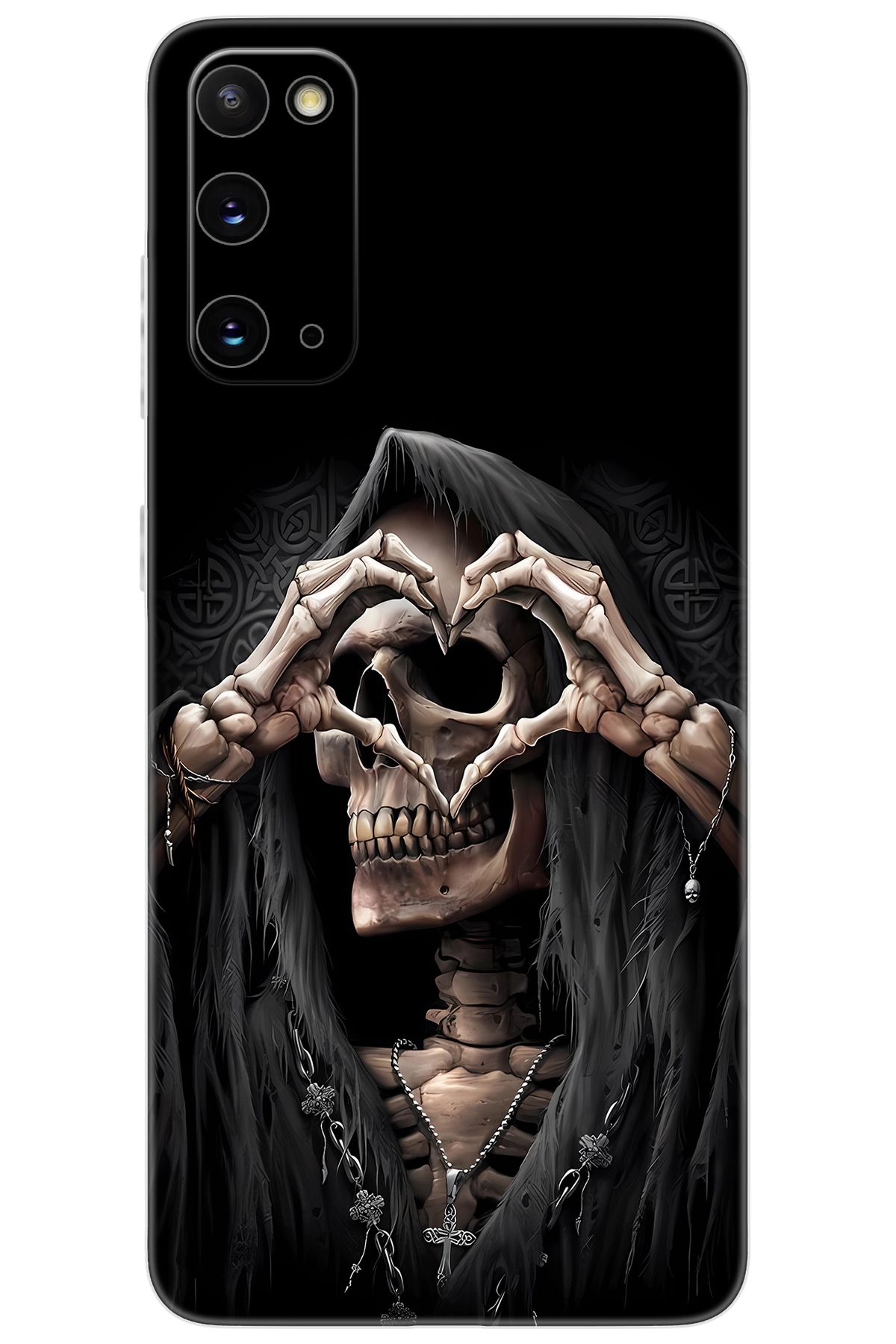 Ceppare Samsung Galaxy S20 (SM-G980F) Uyumlu Kılıf Desen Baskılı Silikon İskelet STK:652 CP-ArjgWPK