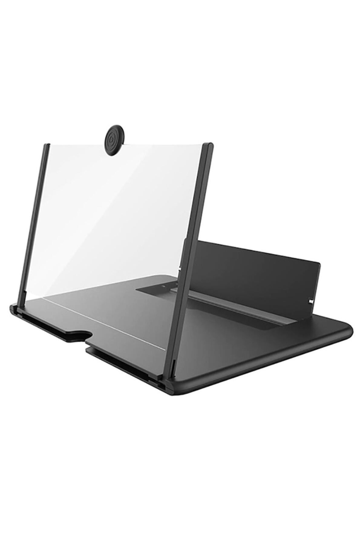 MACVI Ecran Marire Imagine 3d Macvi 12 Inch Cu Suport Pentru Telefon - One Size