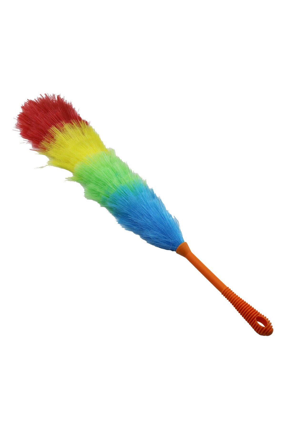 STOREMAX srh RENKLİ NAYLON KILLI TOZ ALMA PÜSKÜLÜ PÜSKÜL=43.5 CM + RENKLİ KALIN PLASTİK SAP=18.5CM
