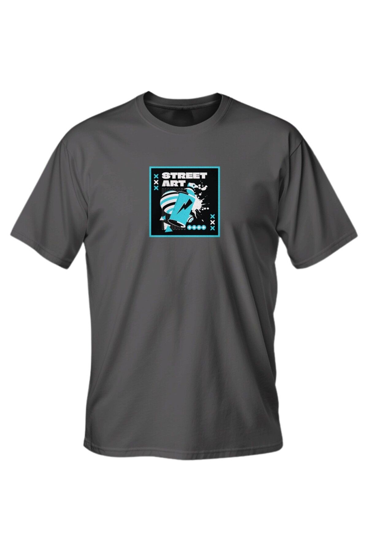 LUMARTA Regular Street Art Baskılı T-Shirt