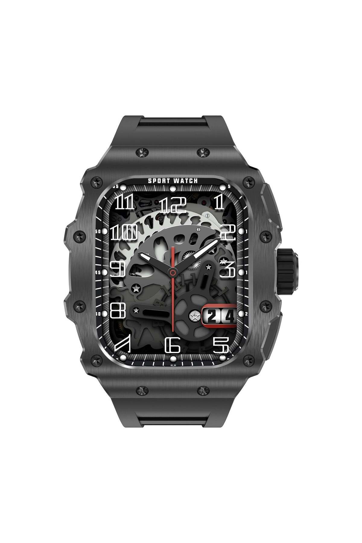 Techone-Ceas Inteligent Bărbătesc ® Ak65 Monster, Negru 3