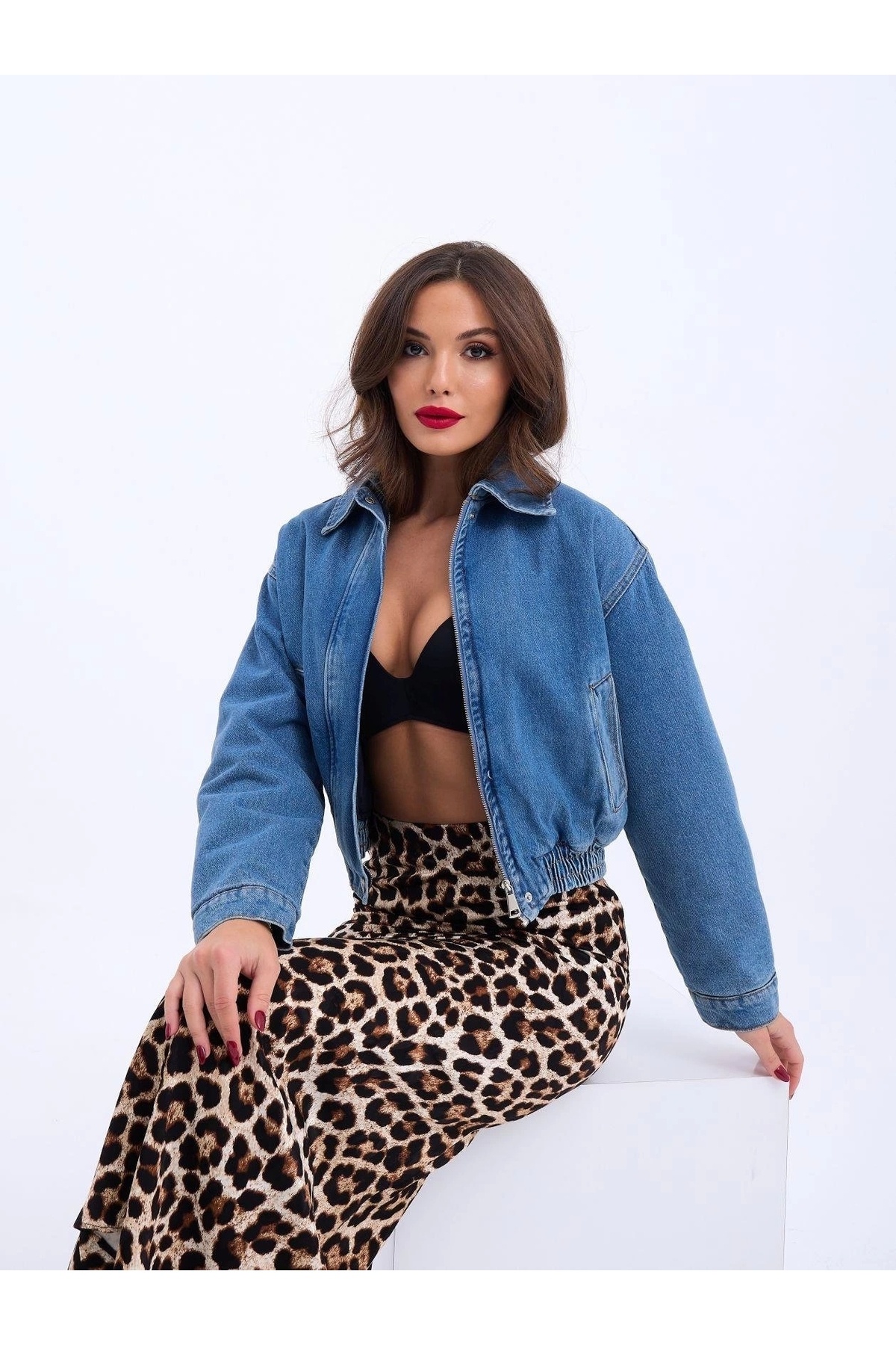 COTTONLAB-6701 jeans jacket-blue 3