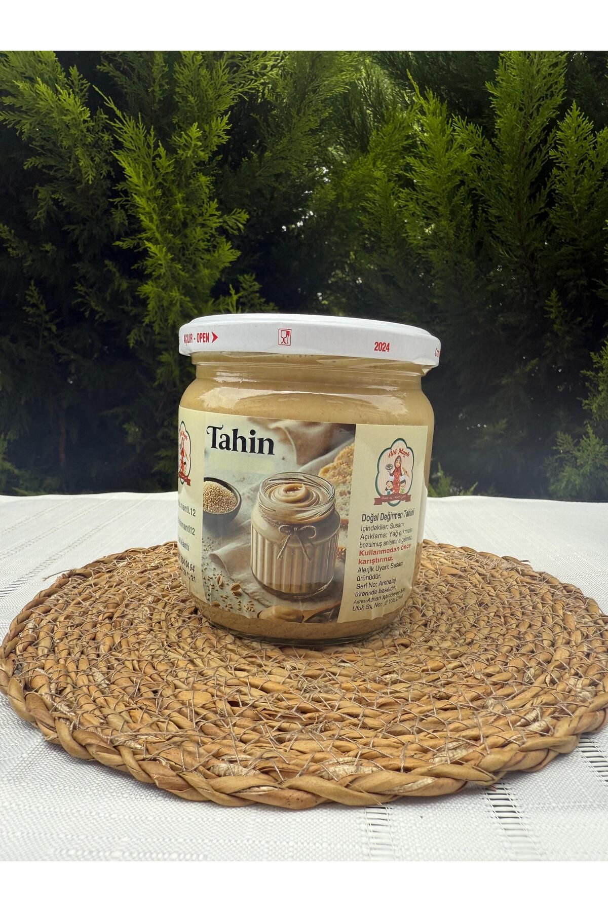 yalova ala mantı 77 anne eli mantı yeri Organik Tahin 450 gr