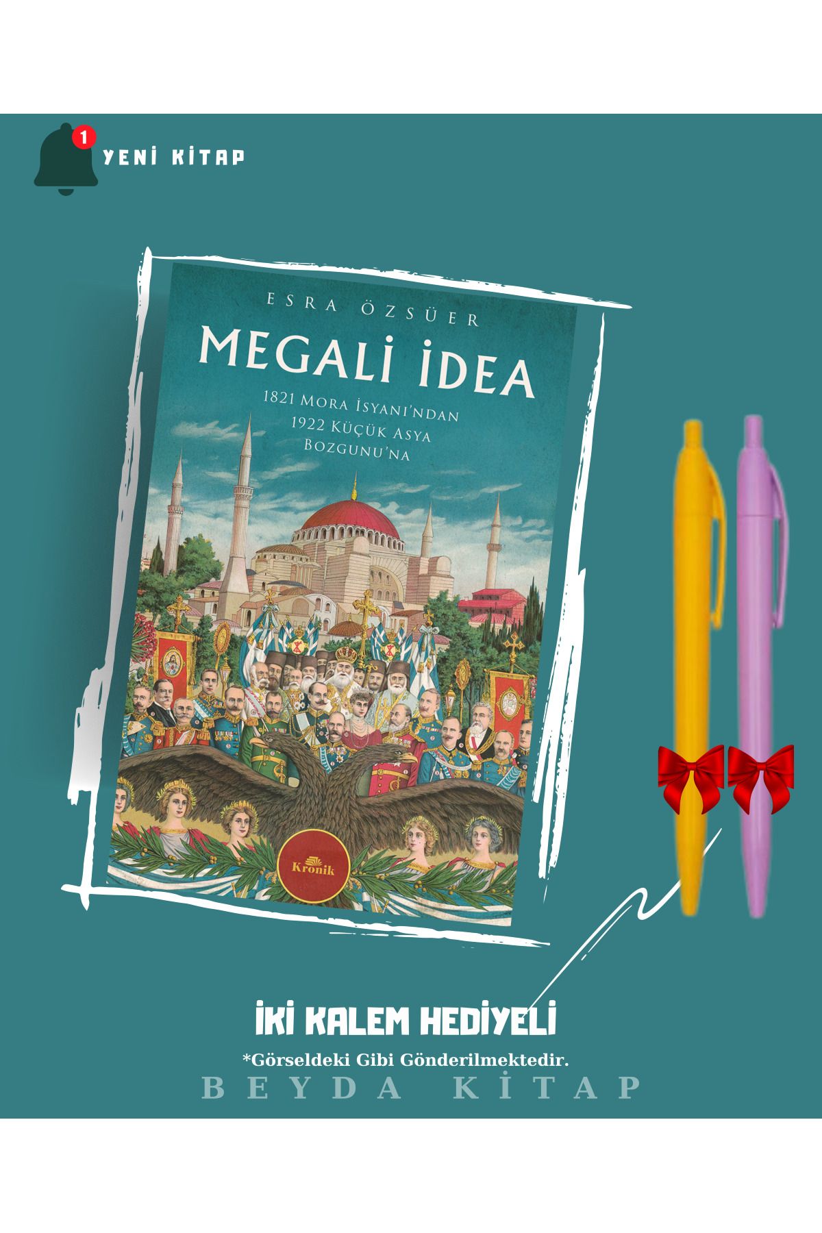 Kronik Kitap Megali İdea - Esra Özsüer - İki Kalem Hediyeli (Yeni Kitap)