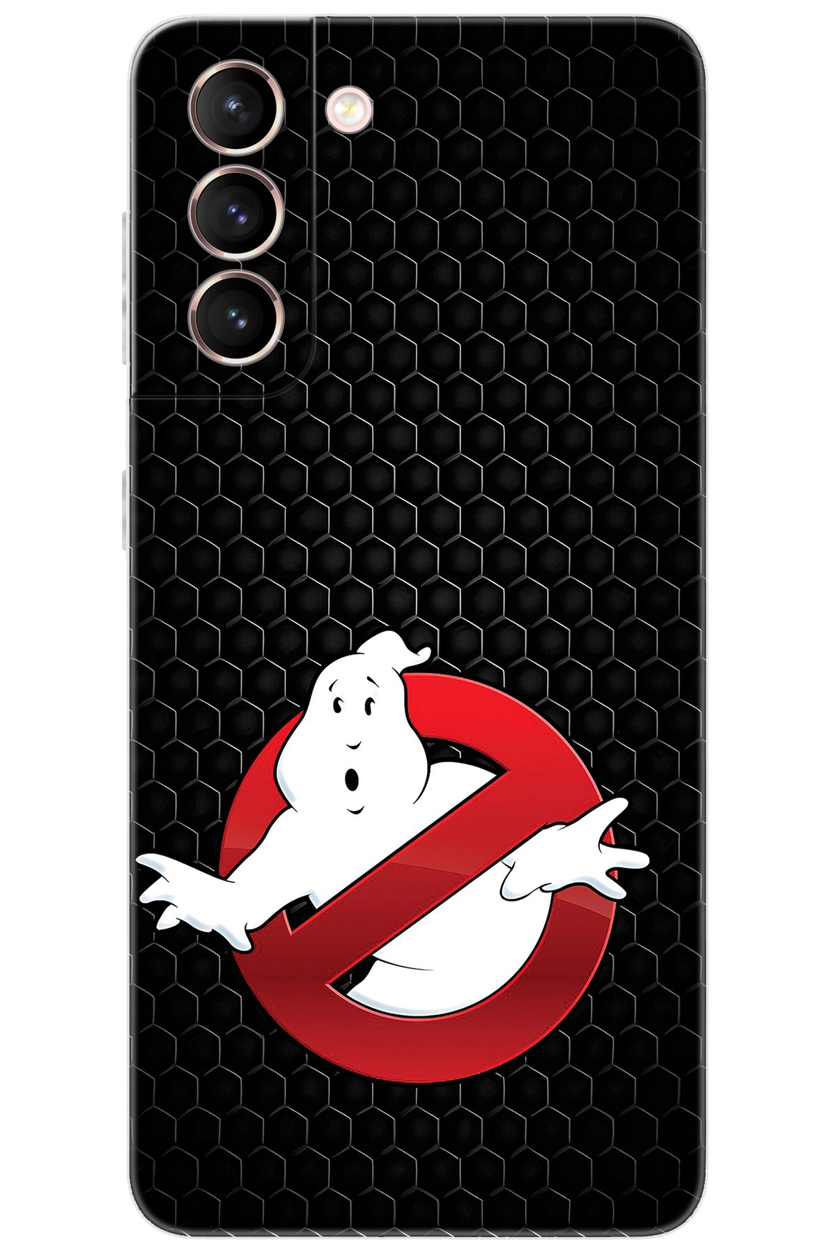 Ceppare Samsung Galaxy S21 (SM-G991B) Uyumlu Kılıf Desen Baskılı Silikon Hayalet Avcıları STK:609 CP-3mAc5pX