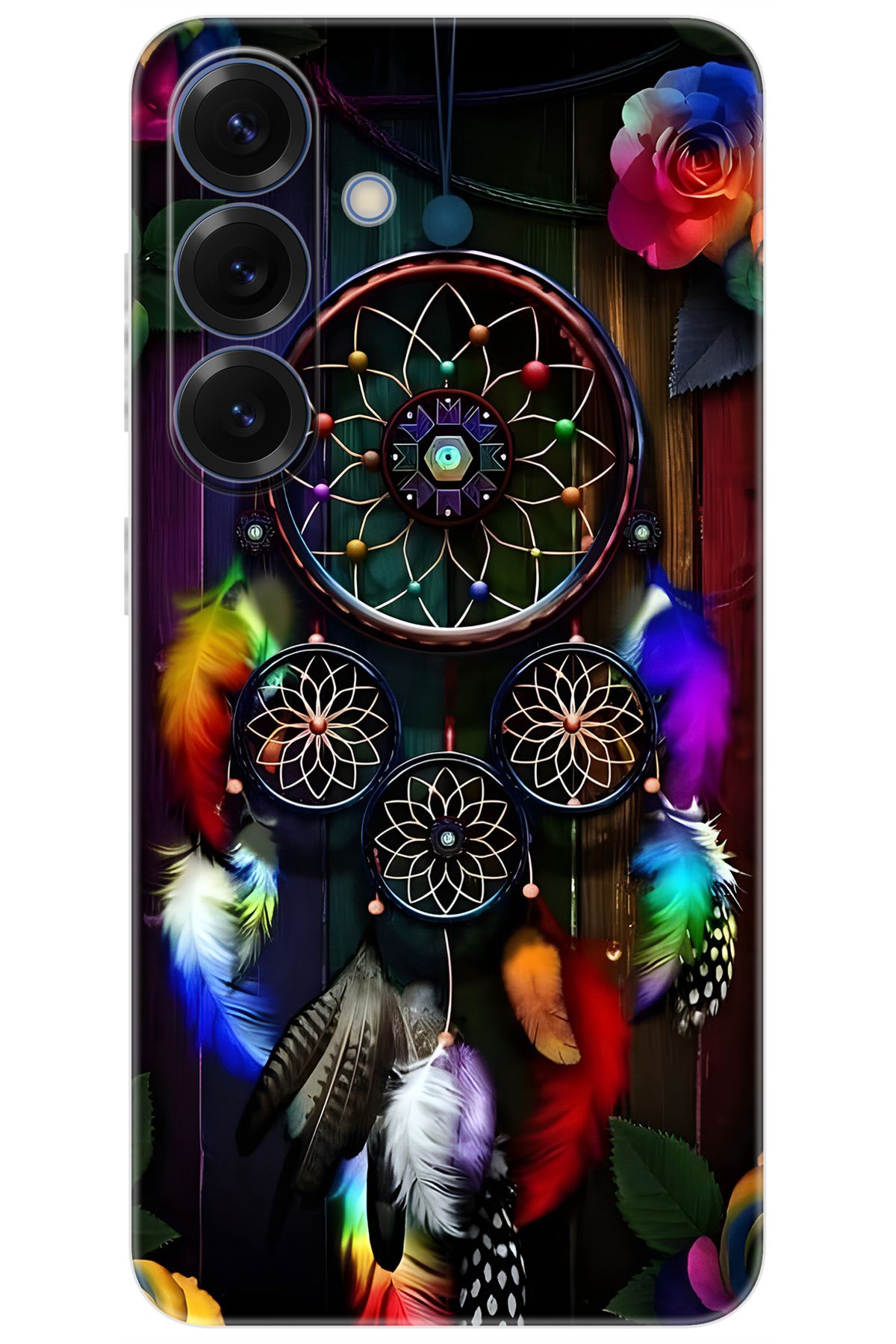 Ceppare Samsung Galaxy S25 (SM-S931B) Uyumlu Kılıf Desen Baskılı Silikon Düş Kapanı STK:704 CP-hew3SMl