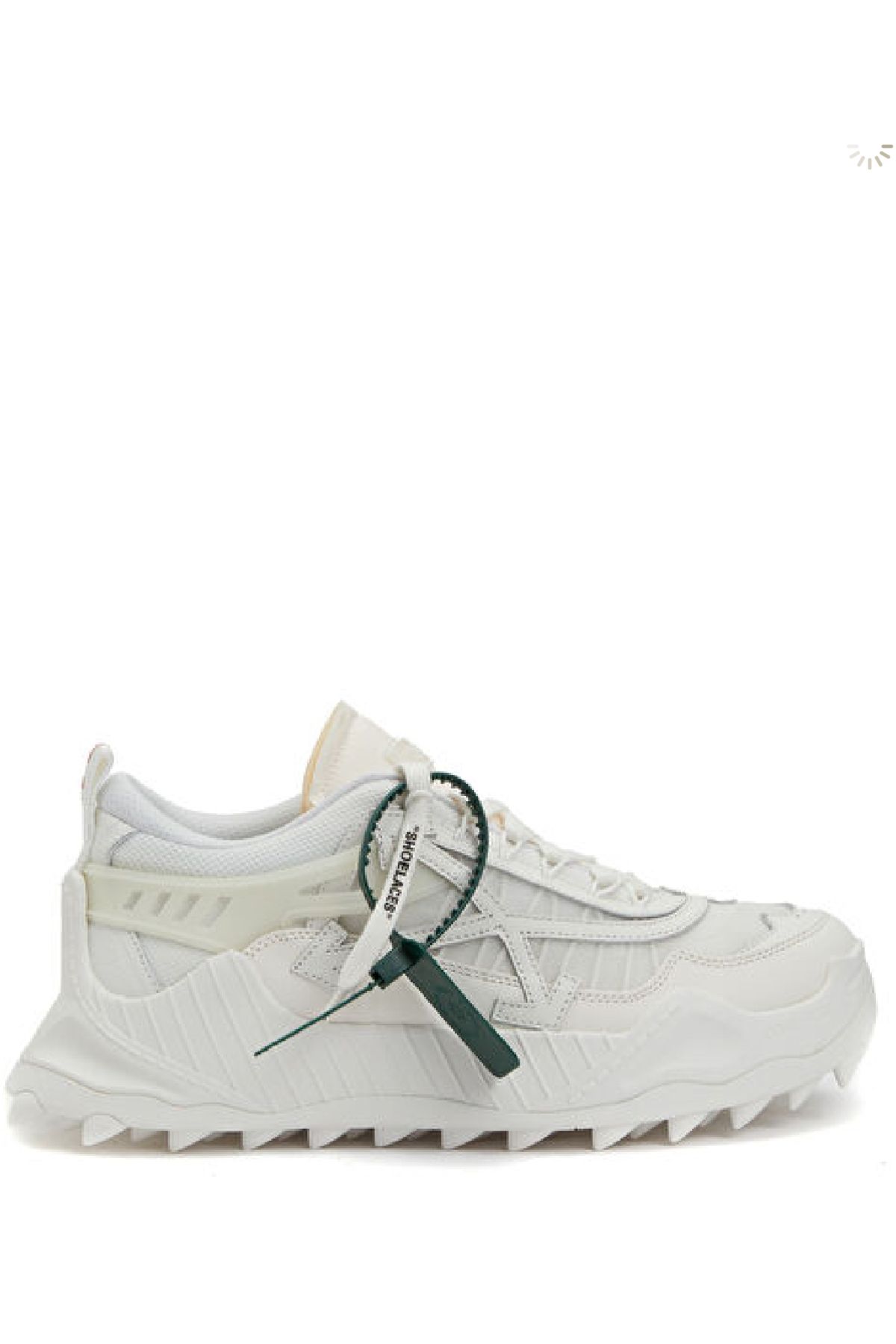 OFF WHITE Kalın Tırtıklı Taban Sneakers