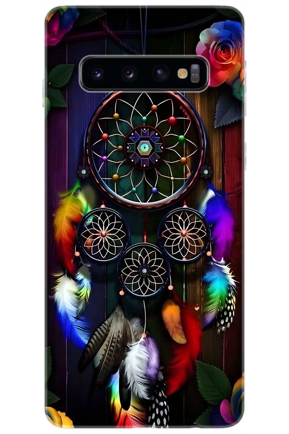 Ceppare Samsung Galaxy S10 (SM-G973F) Uyumlu Kılıf Desen Baskılı Silikon Düş Kapanı STK:704 CP-KdRVICA