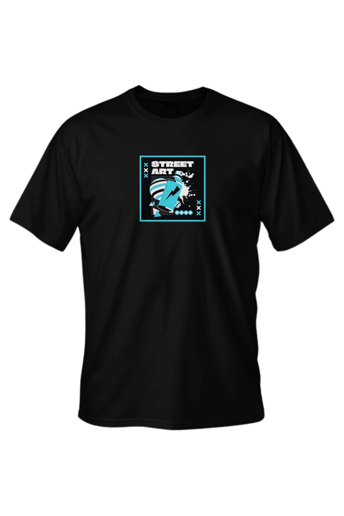 LUMARTA Regular Street Art Baskılı T-Shirt