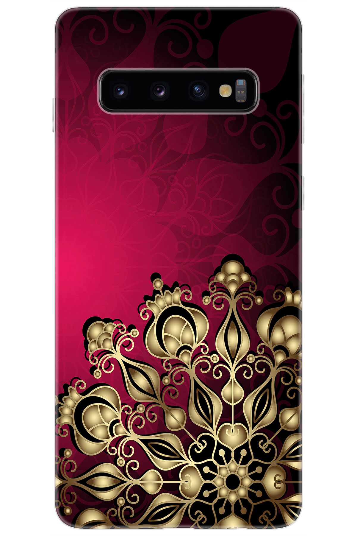 Ceppare Samsung Galaxy S10 (SM-G973F) Uyumlu Kılıf Desen Baskılı Silikon Desen Tasarım STK:273 CP-cLnm9i6