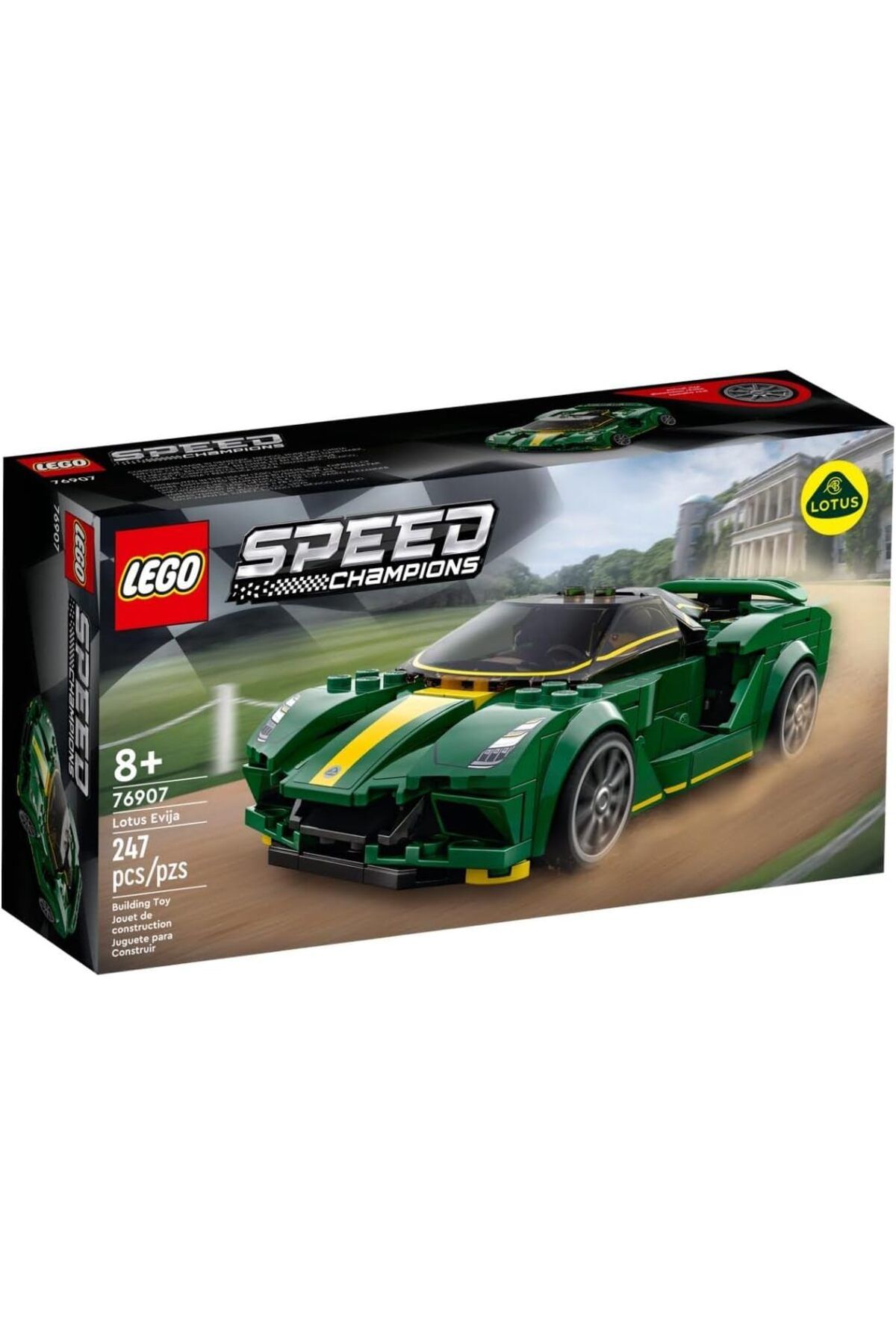 STOREMAX jvnnastore Speed Champions Lotus Evija 76907-8 Yaş ve Üzeri Çocuklar ve Araba Meraklıları için