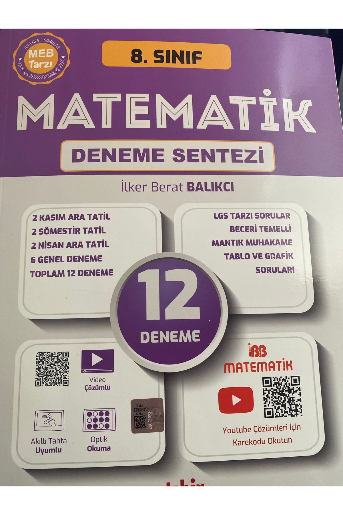 Yanıt Yayınları Matematik deneme sentezi