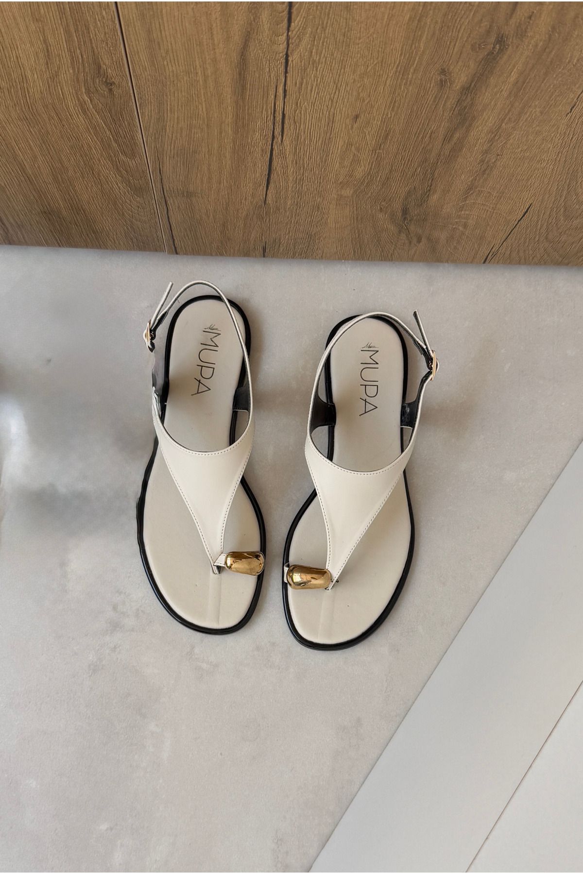 Mupa Shoes Kadın Sandalet BEJ