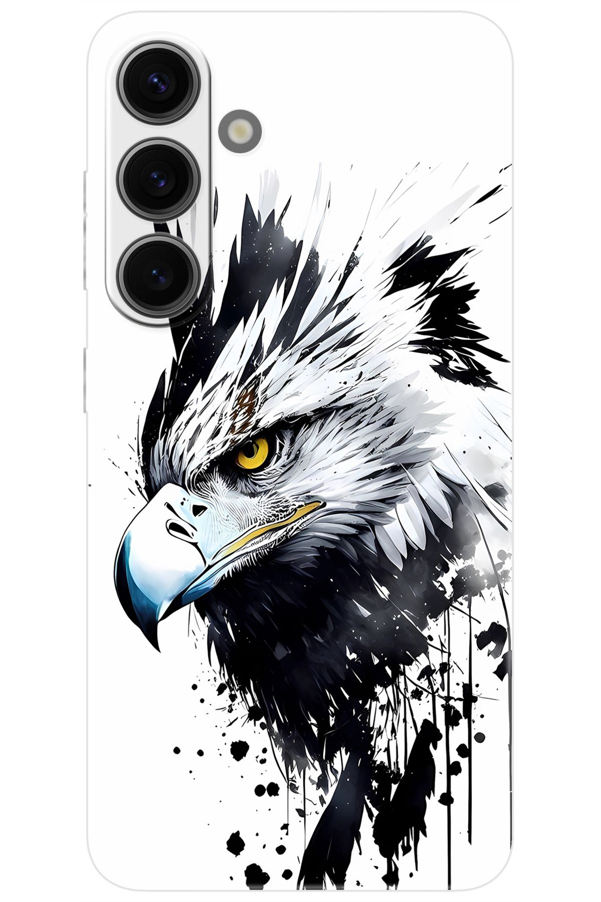 Ceppare Samsung Galaxy S24 (SM-S921B) Uyumlu Kılıf Desen Baskılı Silikon Kartal Serisi STK:1008 CP-M1YWYmF