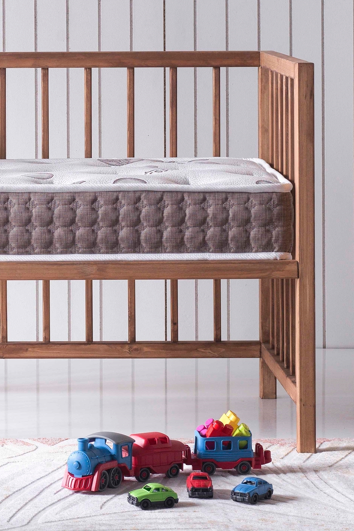 Bera Yatak Bamboo Park Yatak, Bebek Yatağı, Beşik Yatağı, Ortopedik Süngerli Örme Kumaşlı - 10 Cm fotoğrafı 5 (önizleme)