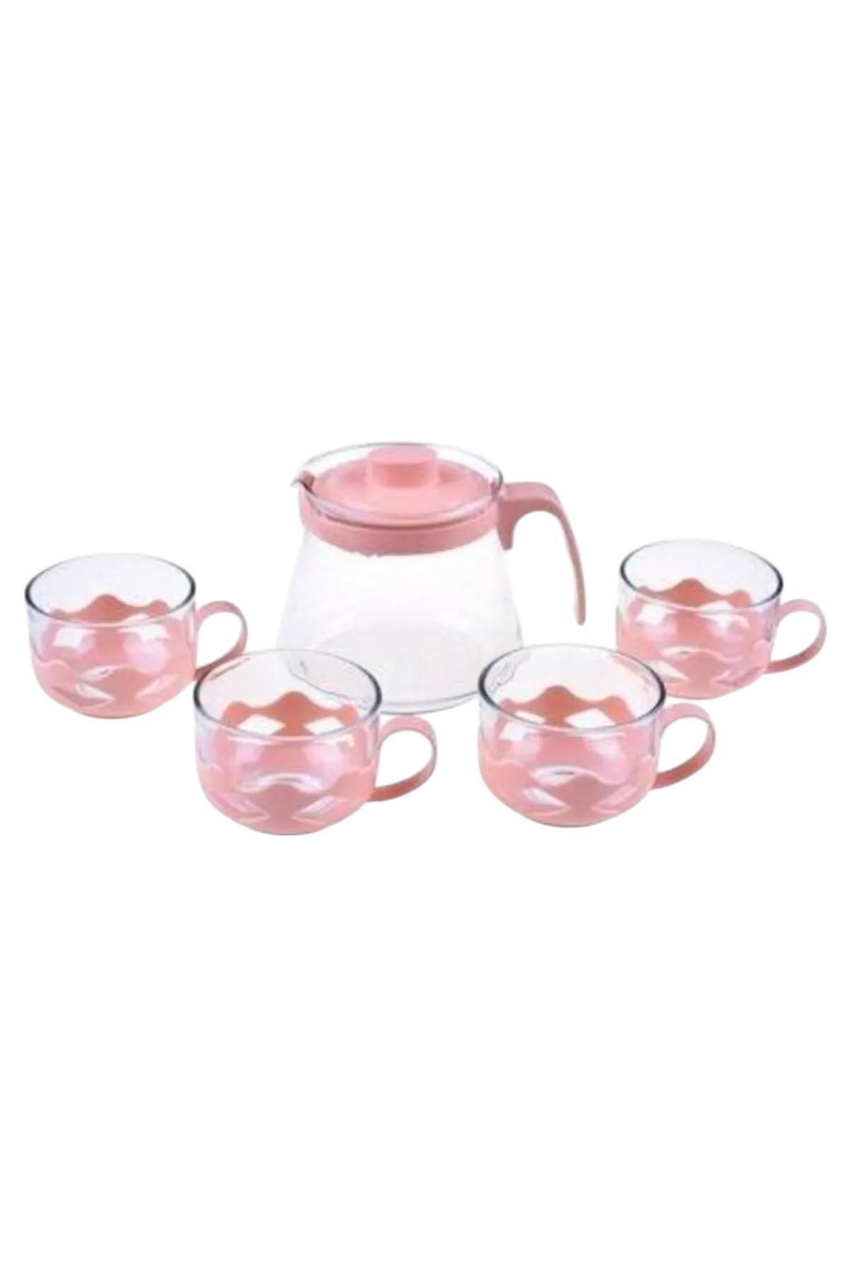 ALBETTO Pudra Guardo 5 Parça Çay Seti 600 ml