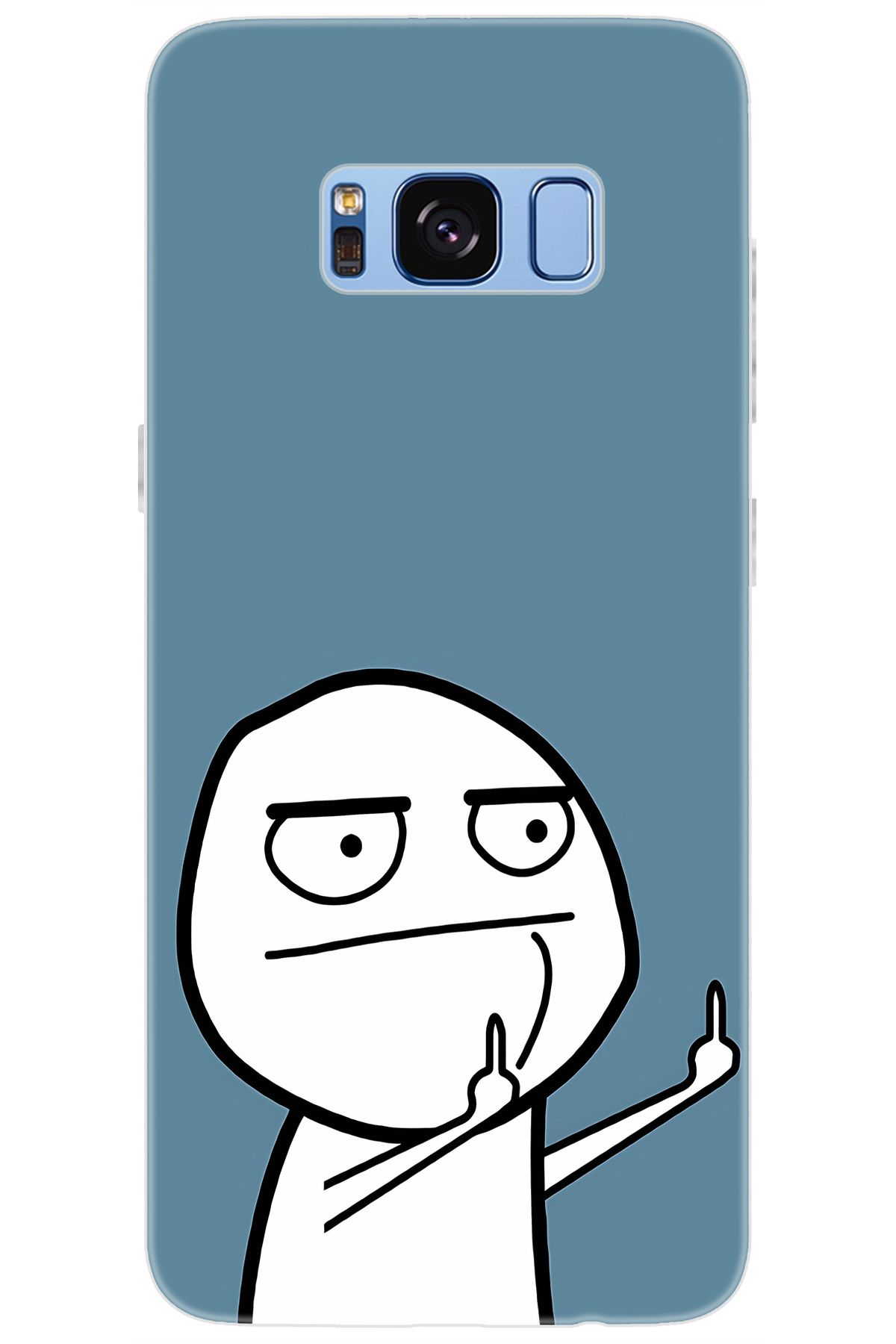 Ceppare Samsung Galaxy S8 (SM-G950F) Uyumlu Kılıf Desen Baskılı Silikon Cute STK:1011 CP-XMgZXOU