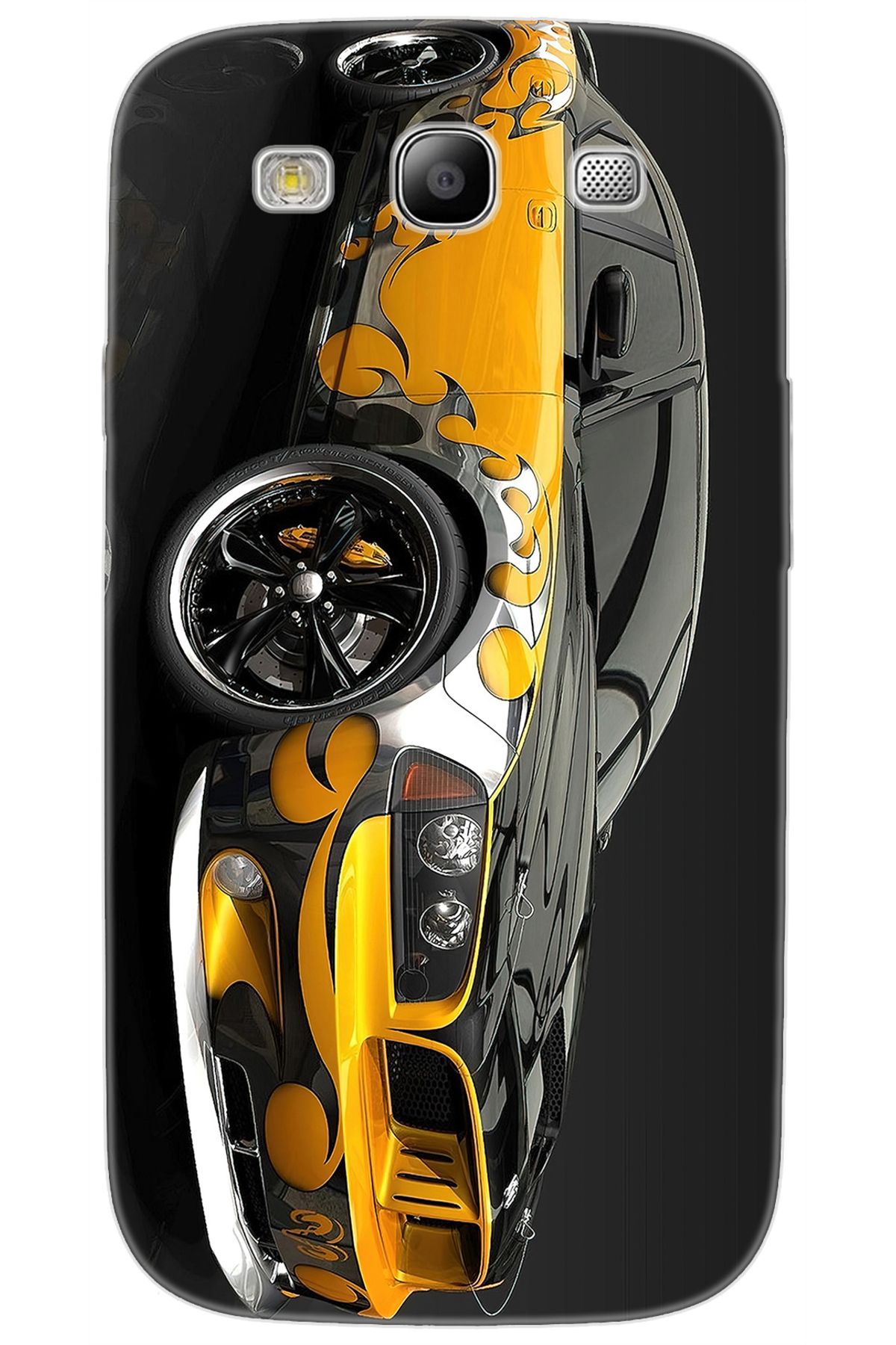 Ceppare Samsung Galaxy S3 (GT-I9300) Uyumlu Kılıf Desen Baskılı Silikon Carros Velozes STK:292 CP-2X4Z6GH